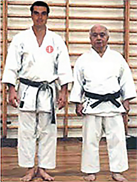 Carter sensei with Mabuni Kenei sensei image